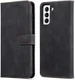 AZNS Samsung Galaxy S22 Plus Hoesje Wallet Book Case Kunstleer Zwart afbeelding 4