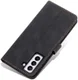 AZNS Samsung Galaxy S22 Plus Hoesje Wallet Book Case Kunstleer Zwart afbeelding 5