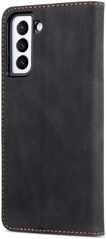 AZNS Samsung Galaxy S22 Plus Hoesje Wallet Book Case Kunstleer Zwart afbeelding 6