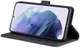 AZNS Samsung Galaxy S22 Plus Hoesje Wallet Book Case Kunstleer Zwart afbeelding 7