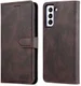 AZNS Samsung Galaxy S22 Plus Hoesje Wallet Book Case Kunstleer Bruin afbeelding 4