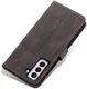 AZNS Samsung Galaxy S22 Plus Hoesje Wallet Book Case Kunstleer Bruin afbeelding 5