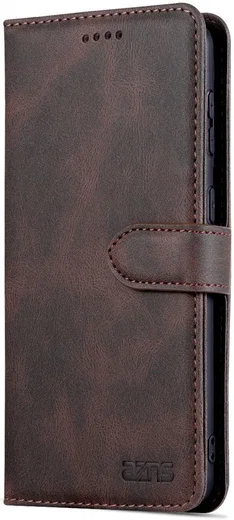 AZNS Samsung Galaxy S22 Plus Hoesje Wallet Book Case Kunstleer Bruin afbeelding 3