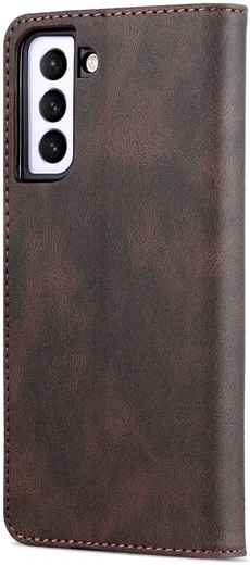 AZNS Samsung Galaxy S22 Plus Hoesje Wallet Book Case Kunstleer Bruin afbeelding 6