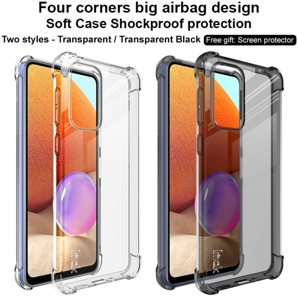 IMAK Samsung Galaxy A33 Hoesje + Screen Protector Transparant afbeelding 6