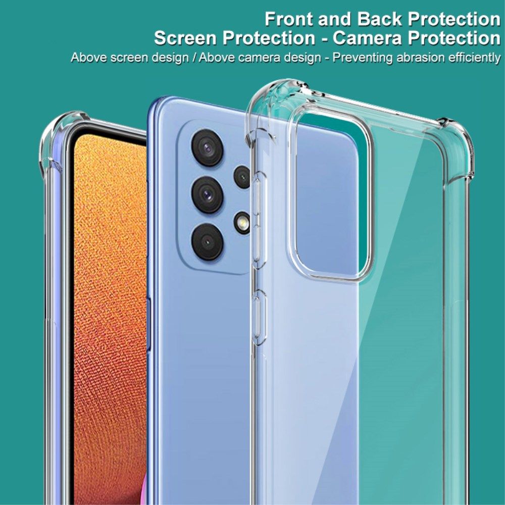 IMAK Samsung Galaxy A33 Hoesje + Screen Protector Transparant afbeelding 7