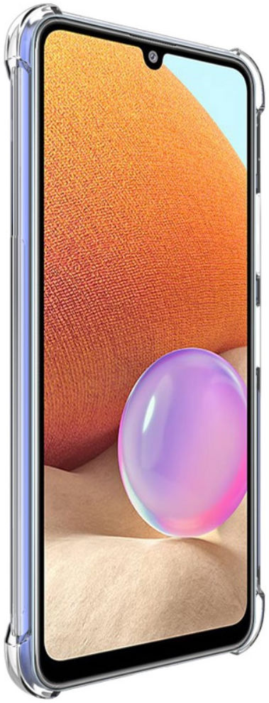 IMAK Samsung Galaxy A33 Hoesje + Screen Protector Transparant afbeelding 2