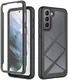 Samsung Galaxy S21 FE Hoesje Full Protect 360° Hybride Cover Zwart