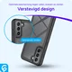 Samsung Galaxy S21 FE Hoesje Full Protect 360° Hybride Cover Zwart afbeelding 2