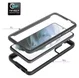 Samsung Galaxy S21 FE Hoesje Full Protect 360° Hybride Cover Blauw afbeelding 9