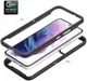 Samsung Galaxy S22 Hoesje Volledig Schokbestendig Cover Zwart afbeelding 4