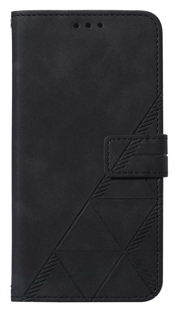 Samsung Galaxy S22 Ultra Hoesje Book Case met Koord Kunstleer Zwart afbeelding 2