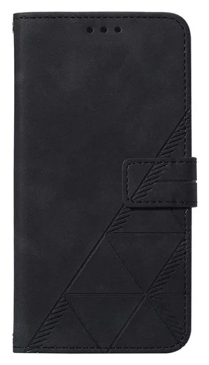 Samsung Galaxy S22 Ultra Hoesje Book Case met Koord Kunstleer Zwart afbeelding 2