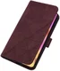 Samsung Galaxy S22 Ultra Hoesje Book Case met Koord Kunstleer Rood afbeelding 4