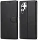 Samsung Galaxy S22 Ultra Hoesje RFID Portemonnee Book Case Zwart afbeelding 3