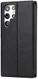 Samsung Galaxy S22 Ultra Hoesje RFID Portemonnee Book Case Zwart afbeelding 11