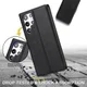 Samsung Galaxy S22 Ultra Hoesje RFID Portemonnee Book Case Zwart afbeelding 5