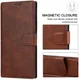 Samsung Galaxy S22 Ultra Hoesje RFID Portemonnee Book Case Bruin afbeelding 6