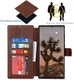 Samsung Galaxy S22 Ultra Hoesje RFID Portemonnee Book Case Bruin afbeelding 4