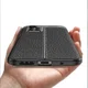Xiaomi Redmi 10 Hoesje TPU Back Cover Kunstleer Textuur Zwart afbeelding 5
