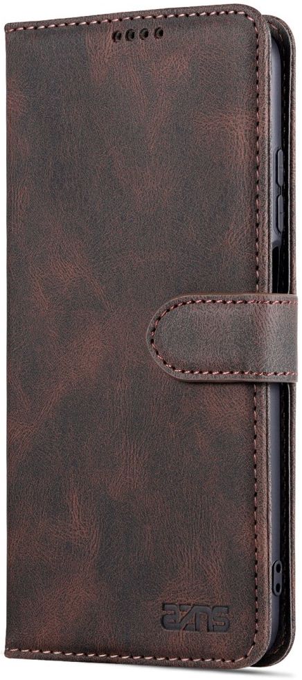 AZNS Xiaomi Redmi 10 Hoesje Wallet Book Case Kunstleer Bruin afbeelding 7