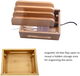 Houten Multifunctionele Telefoon en Tablet Organizer met Sleutelbakje afbeelding 6