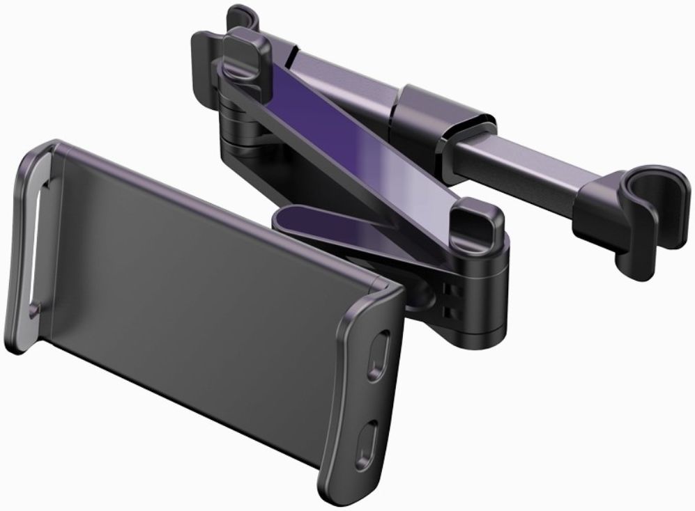 Universele 360° Verstelbare Hoofdsteun Tablet/Smartphone Houder Auto afbeelding 1