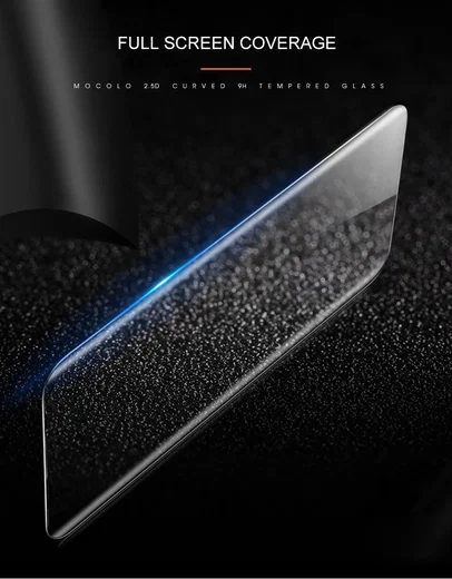 MOCOLO Samsung Galaxy S22 Screen Protector Volledig Dekkend Zwart afbeelding 7