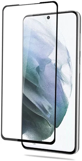 MOCOLO Samsung Galaxy S22 Screen Protector Volledig Dekkend Zwart afbeelding 2