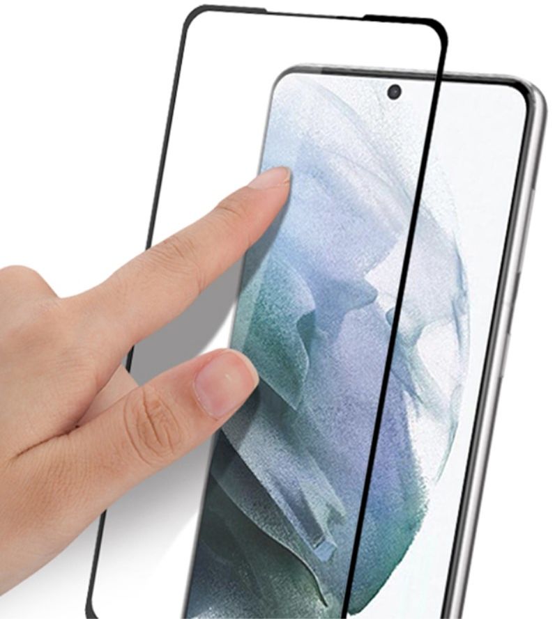 MOCOLO Samsung Galaxy S22 Screen Protector Volledig Dekkend Zwart afbeelding 10