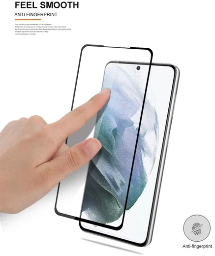 MOCOLO Samsung Galaxy S22 Screen Protector Volledig Dekkend Zwart afbeelding 4