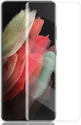 Samsung Galaxy S22 Ultra Screen Protector Tempered UV Glass 3D afbeelding