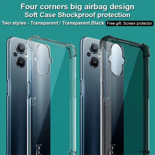 IMAK Oppo Reno 8 Lite Hoesje + Screen Protector Zwart afbeelding 5