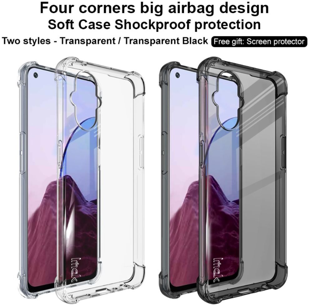 IMAK Oppo Reno 8 Lite Hoesje + Screen Protector Zwart afbeelding 6