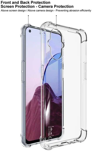 IMAK Oppo Reno 8 Lite Hoesje + Screen Protector Zwart afbeelding 14