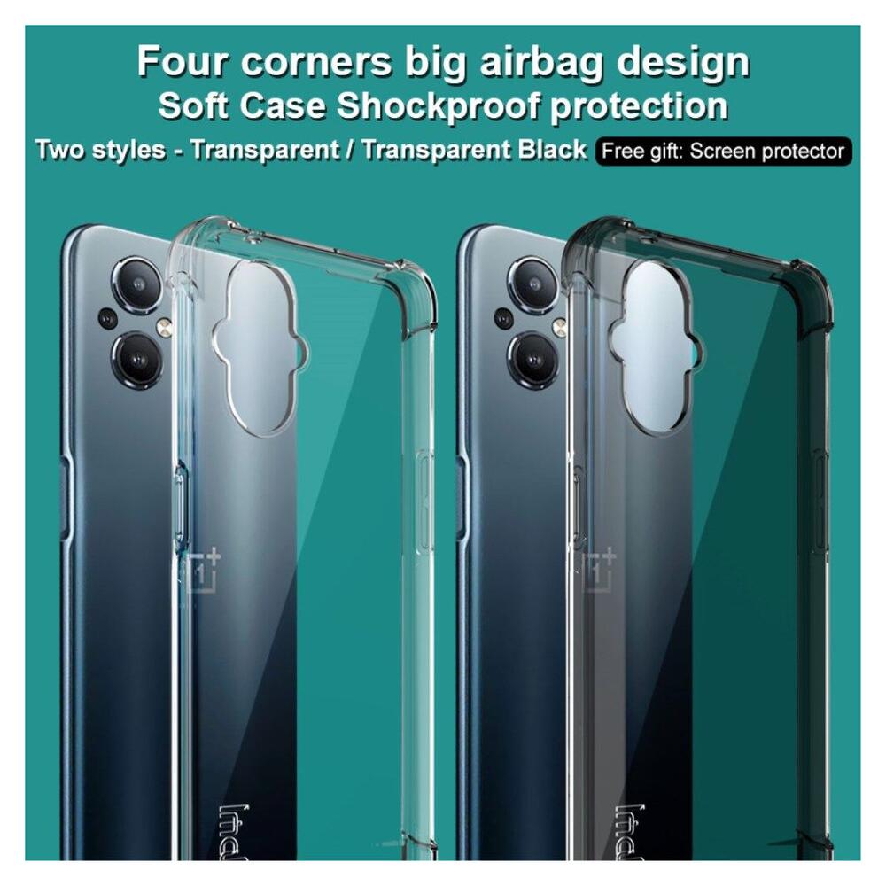 IMAK Oppo Reno 8 Lite Hoesje + Screen Protector Transparant afbeelding 4