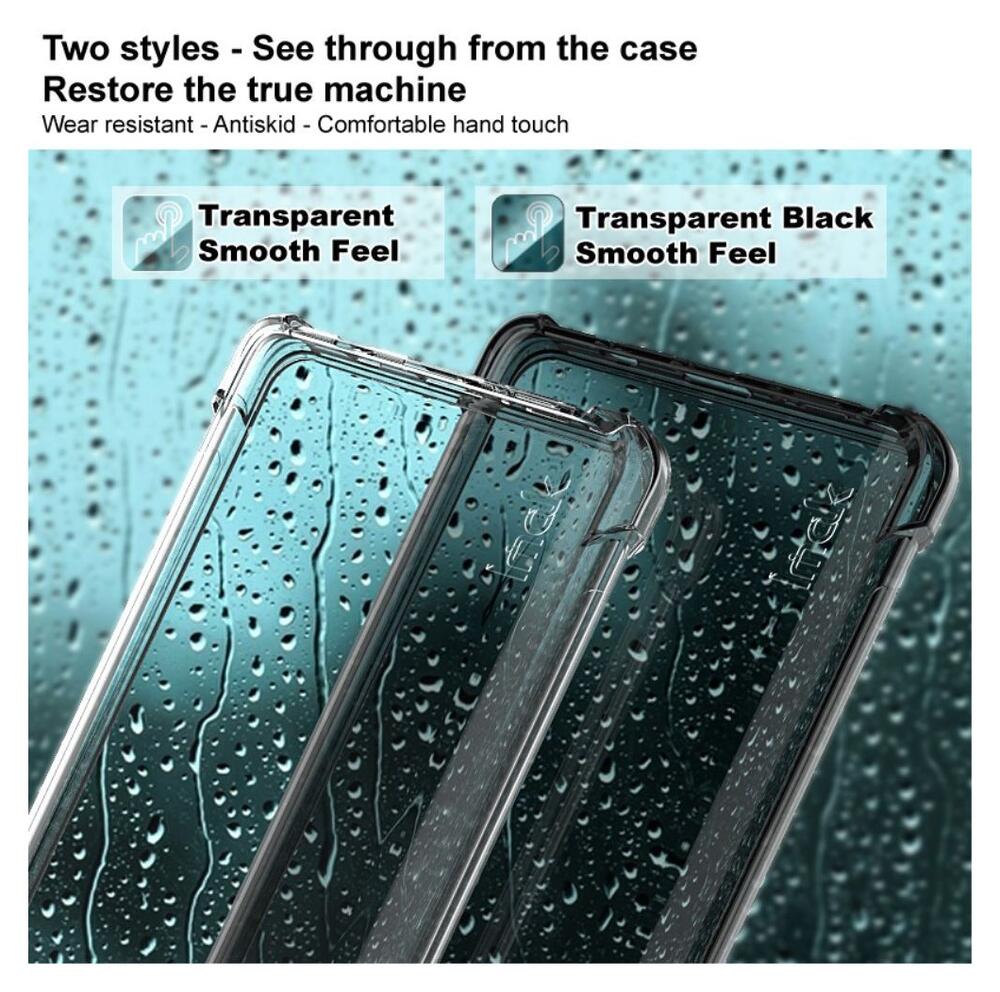 IMAK Oppo Reno 8 Lite Hoesje + Screen Protector Transparant afbeelding 7