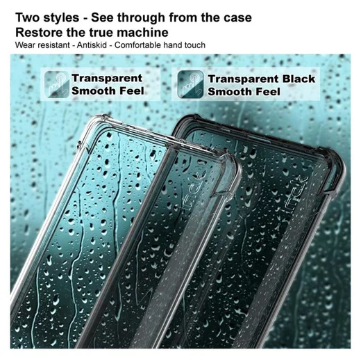 IMAK Oppo Reno 8 Lite Hoesje + Screen Protector Transparant afbeelding 7