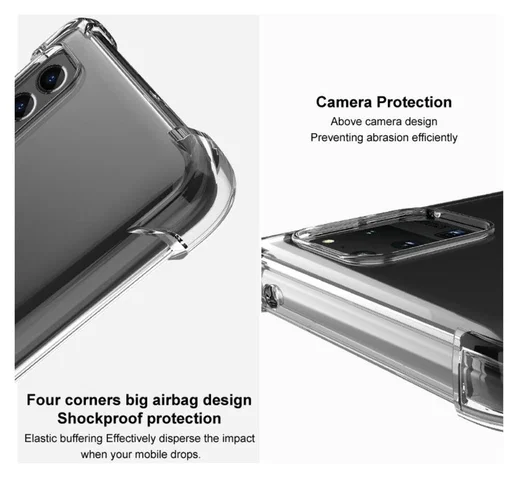 IMAK Oppo Reno 8 Lite Hoesje + Screen Protector Transparant afbeelding 9