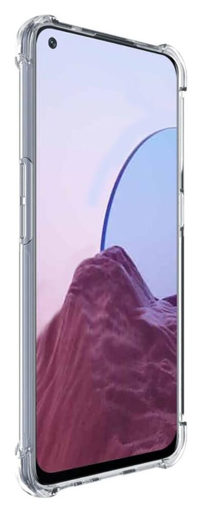 IMAK Oppo Reno 8 Lite Hoesje + Screen Protector Transparant afbeelding 2
