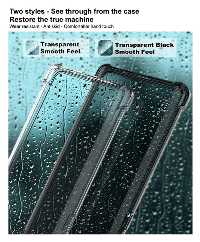 IMAK Oppo Reno 8 Lite Hoesje + Screen Protector Transparant afbeelding 11