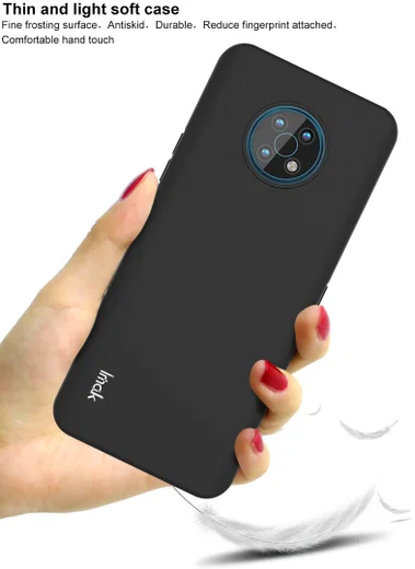 IMAK UC-3 Series Nokia G50 Hoesje Flexibel en Dun TPU Back Cover Zwart afbeelding 6