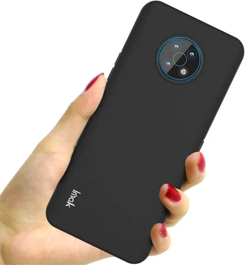 IMAK UC-3 Series Nokia G50 Hoesje Flexibel en Dun TPU Back Cover Zwart afbeelding 3