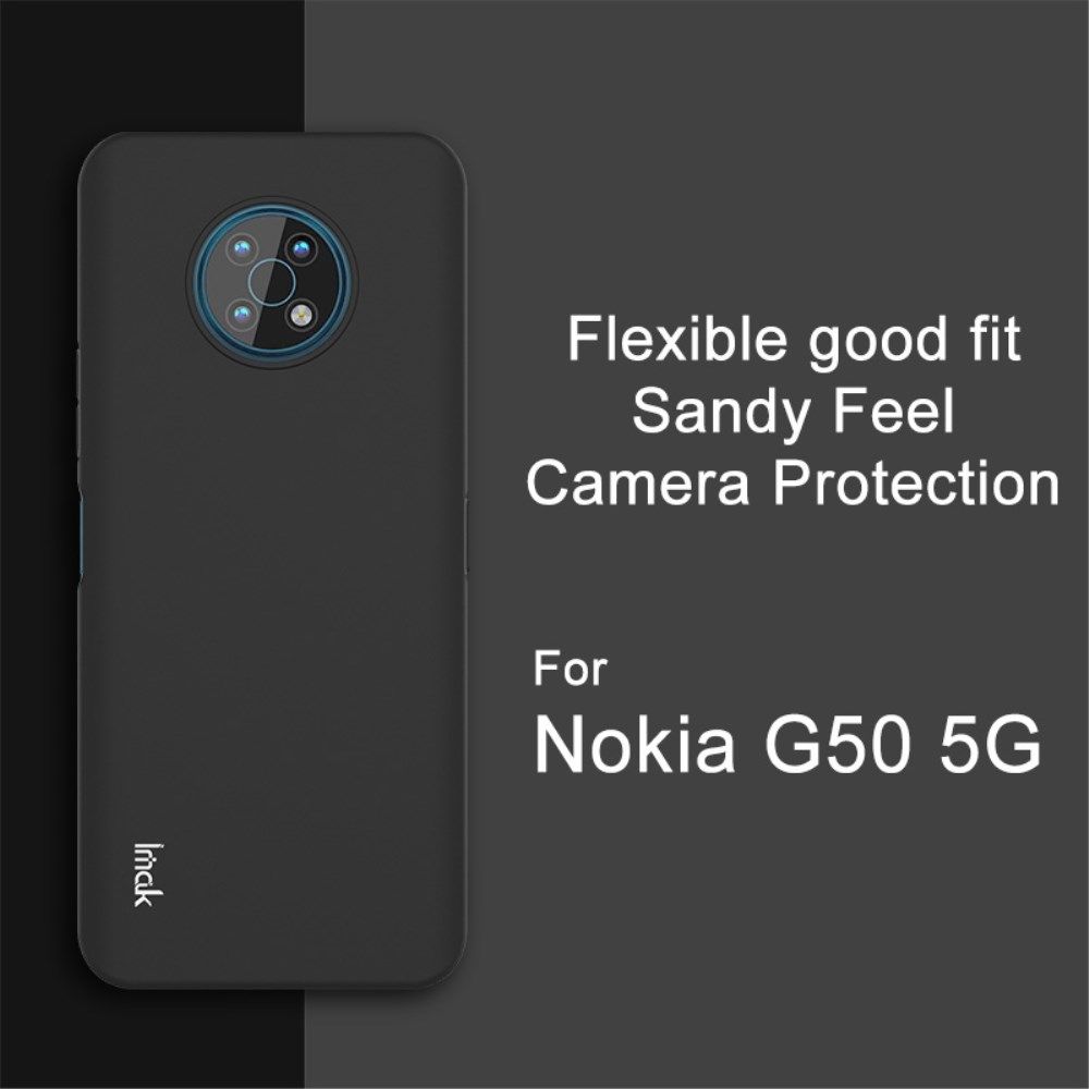 IMAK UC-3 Series Nokia G50 Hoesje Flexibel en Dun TPU Back Cover Zwart afbeelding 8