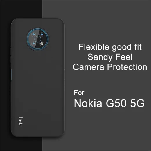 IMAK UC-3 Series Nokia G50 Hoesje Flexibel en Dun TPU Back Cover Zwart afbeelding 8