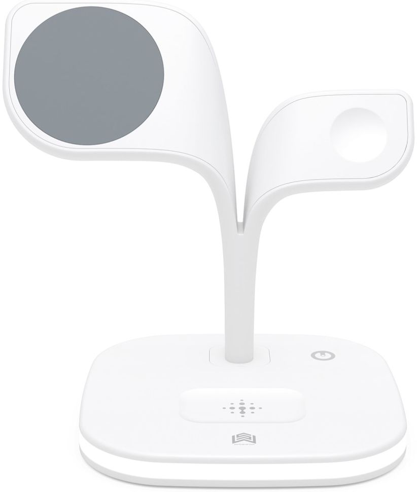 4-in-1 Station 15W Draadloze Oplader Apple iPhone/AirPods/Watch Wit afbeelding 2
