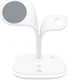 4-in-1 Station 15W Draadloze Oplader Apple iPhone/AirPods/Watch Wit afbeelding 2