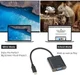 USB Type-C naar VGA Kabel Adapter Zwart afbeelding 7