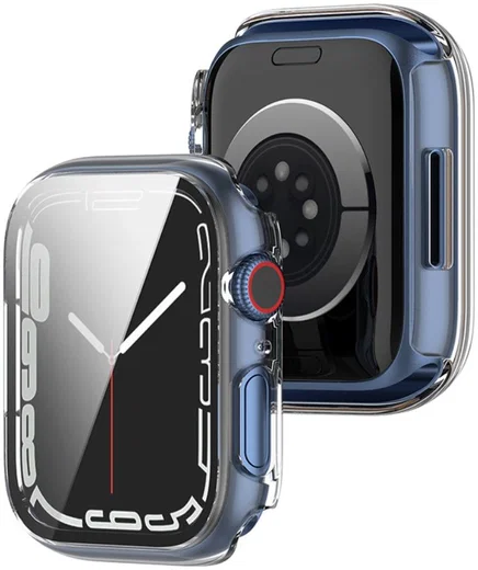 Hoesje met Ingebouwde Tempered Glass voor Apple Watch 7/8/9 41MM afbeelding 5