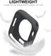 Apple Watch Series 7 / 8 / 9 45MM Hoesje met Screen Protector - TPU - Zwart afbeelding 5